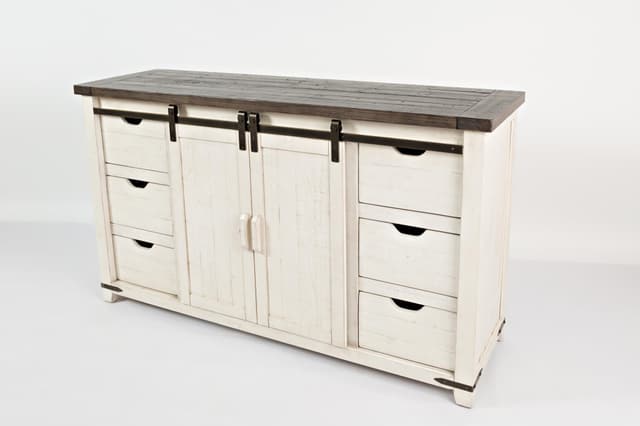 Jofran Inc. Madison County 70" Barn Door Server-3