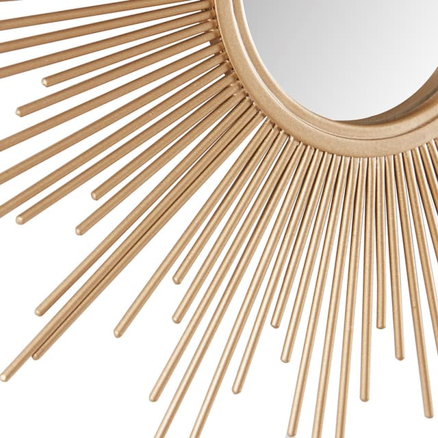 Olliix Madison Park Gold Fiore Sunburst Mirror Furniture | Bob 