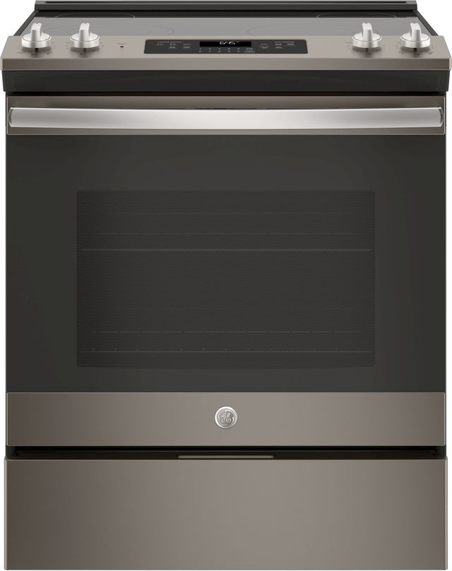 Ge 30 Slide In Electric Range Slate Js645eles Manhattan