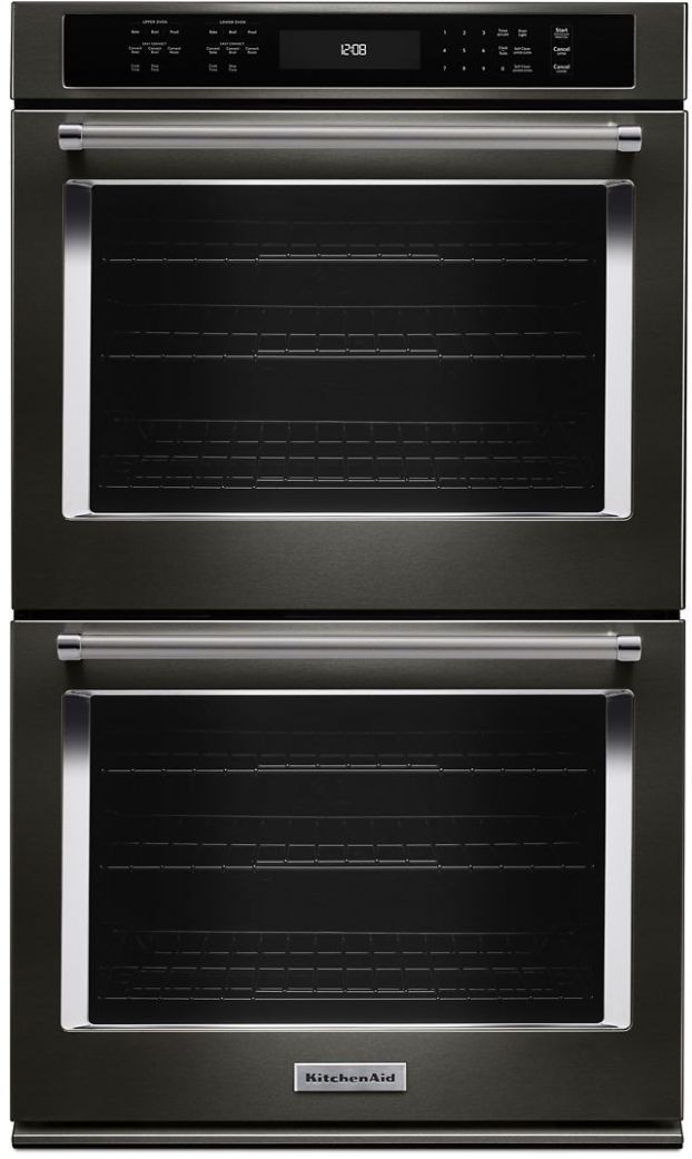 Kitchenaid 27 Black Stainless Steel With Printshield Finish Kitchenaid 27 Black Stainless Steel With Printshield Finish