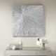 Olliix by Madison Park Signature Silver Sunburst Silver Resin Dimensional Palm Box-1