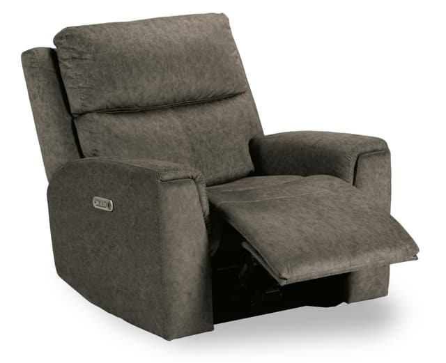 Flexsteel® Jarvis Gray Power Recliner-1