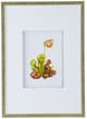 A & B Home 4-Piece Green/Orange/Yellow Botanical Wall Art Set-2