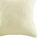 Olliix by Madison Park Quebec 2 Yellow 20"x20" Quilted Square Pillow Pair-1