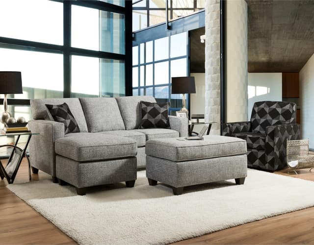American Furniture Manufacturing Asheville Chaise Sofa-0