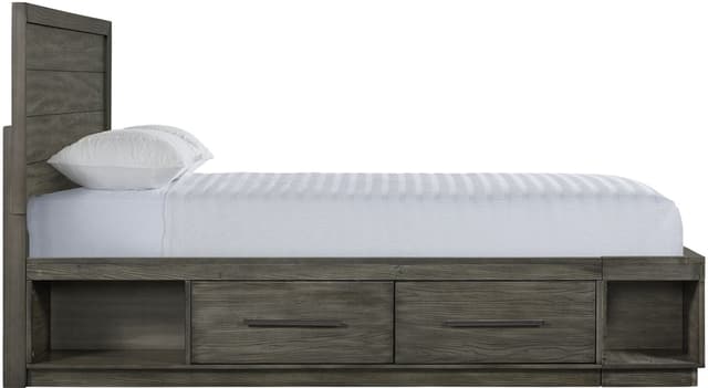 Elements International Elation King Storage Bed-2