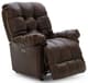 Best® Home Furnishings Customizable Brosmer Leather Power Tilt Headrest Swivel Glider Recliner-0