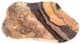 A & B Home Fernando Beige/Black/Gray 5" Hand-Carved Zebra Onyx Bowl-0