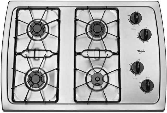 Whirlpool 30 Gas Cooktop Stainless Steel W3cg3014xs Kissinger