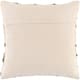 Surya Nettie Tan 20"x20" Toss Pillow with Down Insert-1