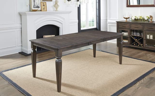 A-America® Kingston Dusty Black Dining Table-0