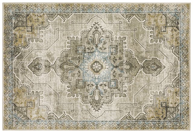 Oriental Weavers™ Venice Beige / Blue 5' X 8' Rug-0