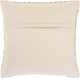 Surya Leif Charcoal/Ivory 20"x20" Pillow Shell with Polyester Insert-1