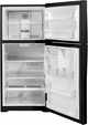 GE® 30" 19.1 Cu. Ft. Black Top Freezer Refrigerator-1