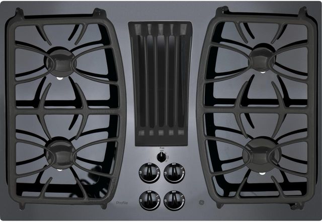 Ge Profile Series 29 75 Black Gas Cooktop Pgp9830djbb In Clinton