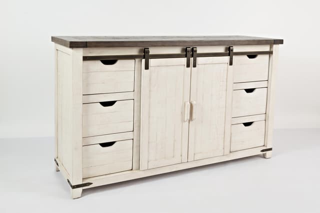 Jofran Inc. Madison County 70" Barn Door Server-1