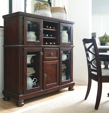 Millennium By Ashley Porter Rustic Brown Dining Room Storage Porter Rustic Brown Dining Room Storage