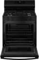 GE® 400 Series 30" Black Freestanding Gas Range-3