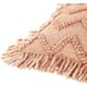 Surya Hylia Pale Pink 20"x20" Toss Pillow with Polyester Insert-1