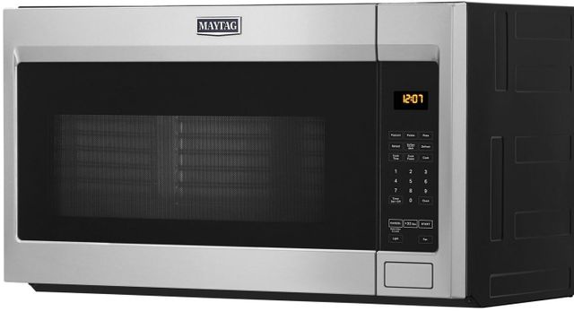 Maytag 1 9 Cu Ft Fingerprint Resistant Stainless Steel Over The