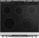 GE® 500 Series 30" Stainless Steel Slide-In Electric Range with Crisp Mode-1