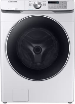Front view of Samsung WF45T6200AW front load washer 