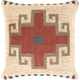 Surya Gada Rust 20"x20" Toss Pillow with Polyester Insert-0