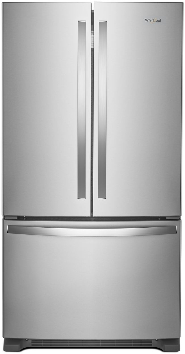 Whirlpool 25 Cu Ft Wide French Door Refrigerator Fingerprint