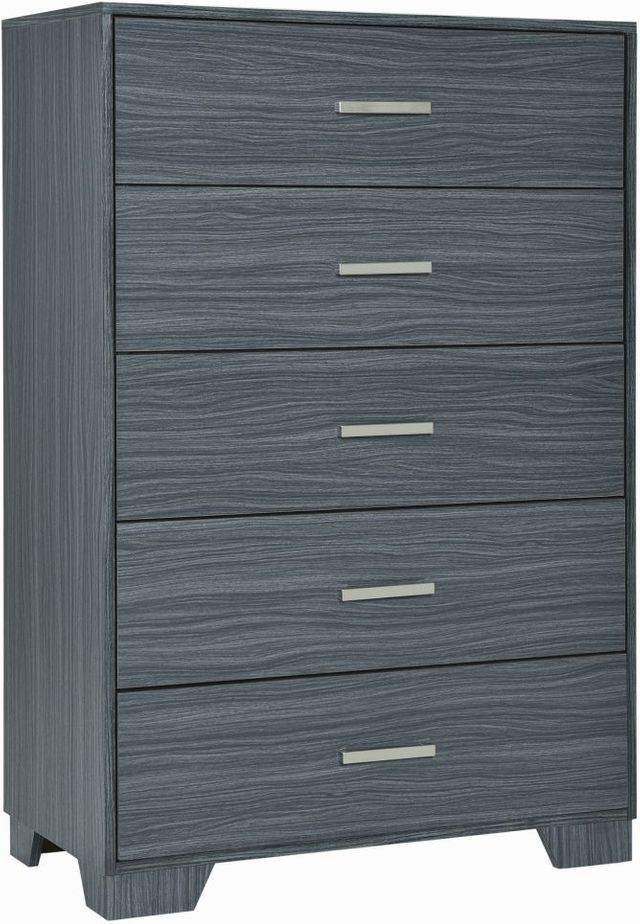 Coaster Coastereveryday Julian Dark Grey Oak 5 Drawer Chest
