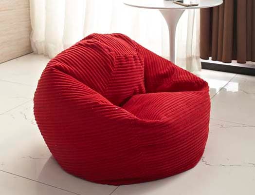 Milton Green Stars Red Junior Bean Bag-0