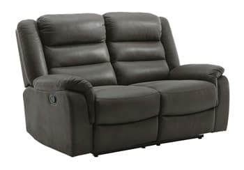 Signature Design by Ashley® Welota Gray Reclining Sofa and Loveseat Set-3