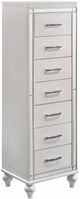 New Classic® Home Furnishings Valentino White Lingerie Chest-0