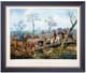 A & B Home 4-Piece Century Hunting Engravings Wall Art Set-1