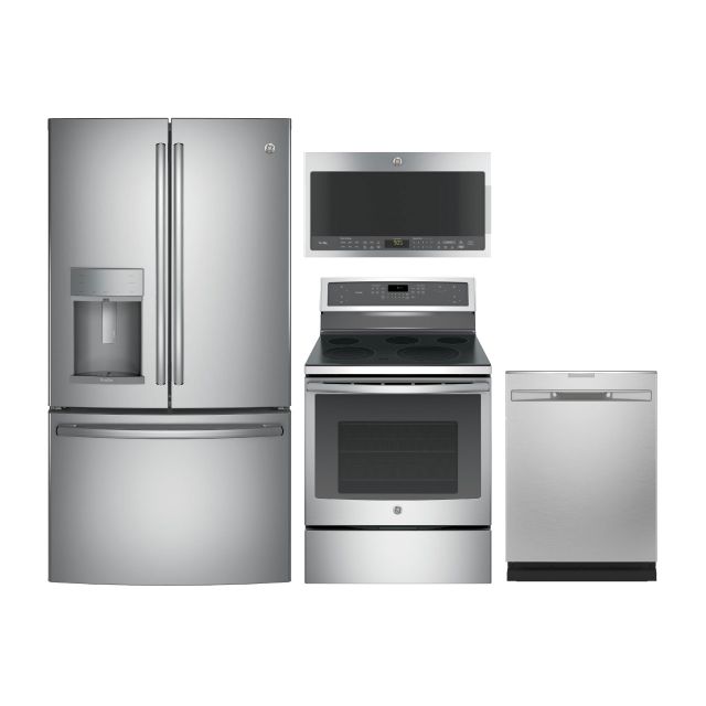 GE Profile 4 Piece Premium Kitchen Package ...