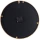 A & B Home Gold Minimalist Mirrored Clock-4