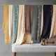 Olliix by INK+IVY Stockholm Grey 50" x 60" Color Block Faux Cashmere Throw-4