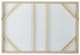 A & B Home Blue/Creamy White Huntington Wall Art-3