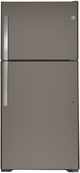GE® 30" 19.1 Cu. Ft. Slate Top Freezer Refrigerator-0