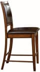 Homelegance® Verona Amber/Dark Brown Counter Chair-0