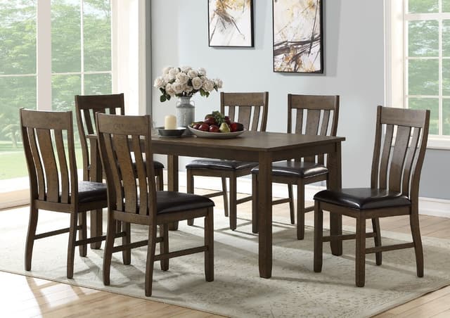Urban Styles Kansas City 7 Piece Dining Set-0