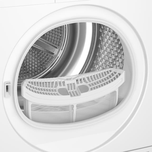 Beko 24" White Front Load Heat Pump Dryer-3