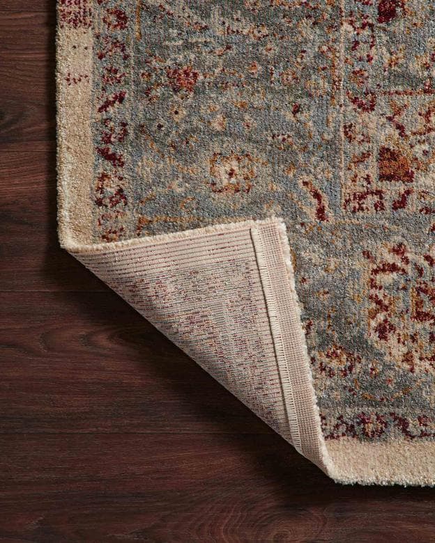 Loloi® Rugs Jasmine Slate / Brick 5" x 8" Rug-3