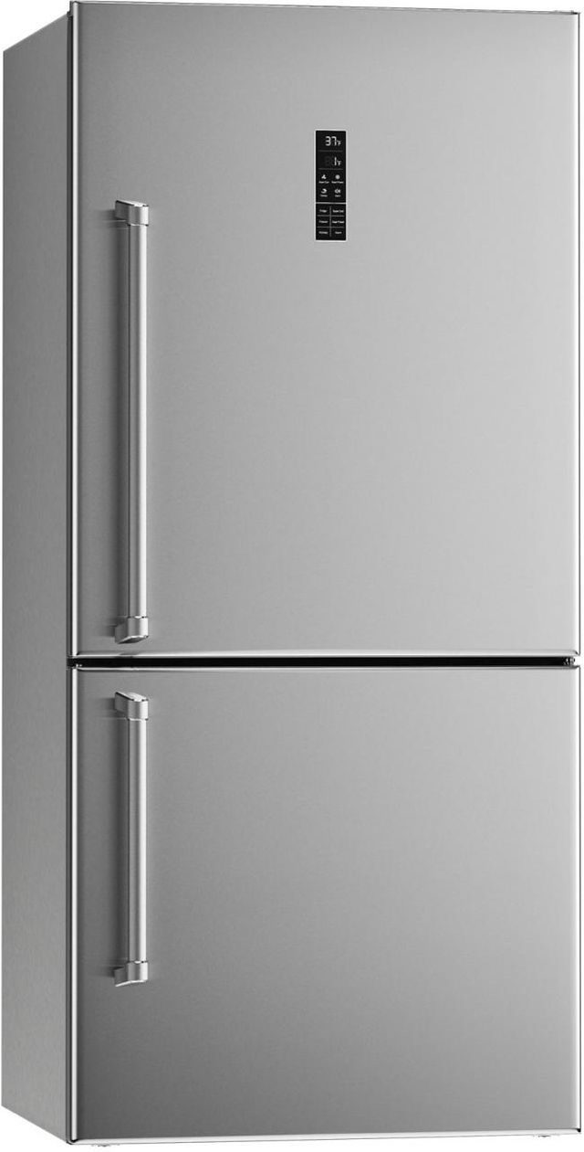 Bertazzoni Professional Series 17 Cu Ft Stainless Steel Counter Depth Bottom Freezer Refrigerator Ref31bmxr Home Appliances Kitchen Appliances In Greensboro Nc 27407