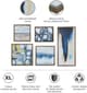 Olliix by Madison Park Natural Set of 5 Blue Bliss Gallery Art Pieces-2