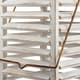 A & B Home Hesper 2-Piece Whitewash Hanging Garden Lantern Set-5