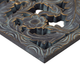 Olliix by Madison Park Botanical Panel 2 Piece Antique Blue Carved Wall Set-4