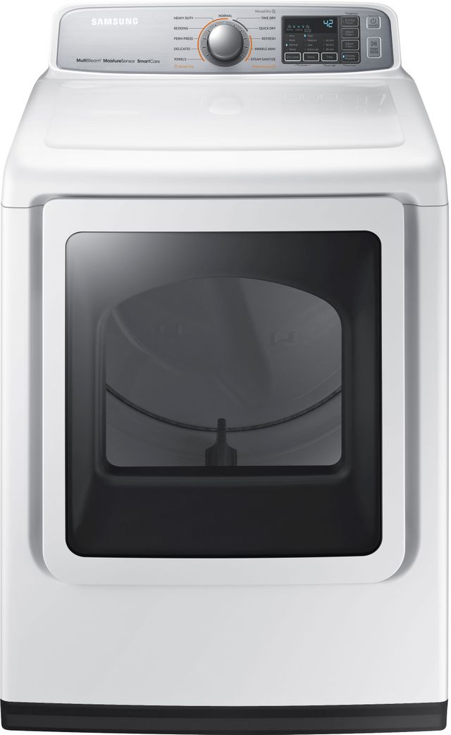 Samsung Front Load Gas DryerDVG50M7450 Roby's Furniture & Appliance