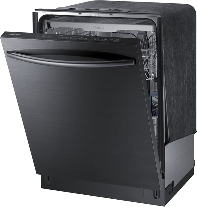 Samsung 24" Fingerprint Resistant Black Stainless Steel Built in Dishwasher-3