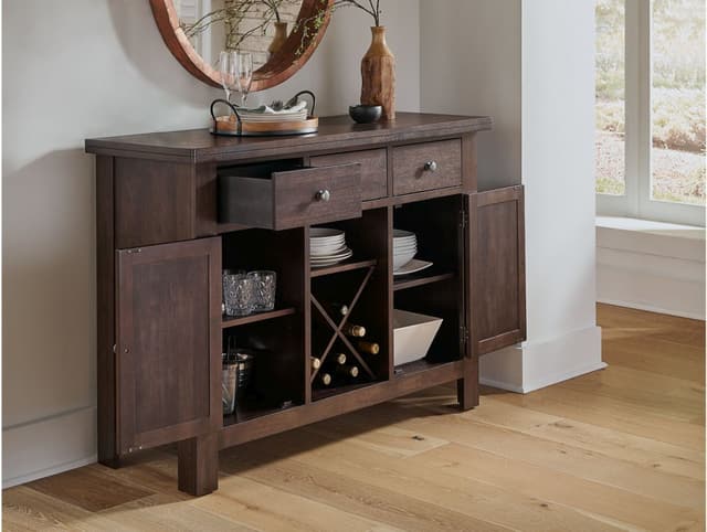 A-America® Bremerton Warm Gray Server-4