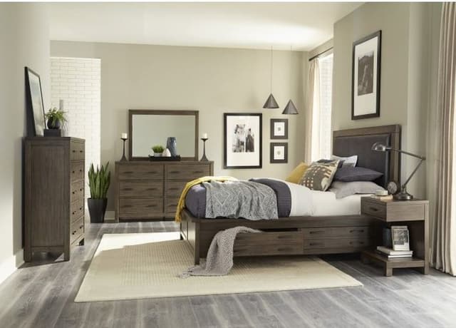 Homelegance® Lantham Brown Gray Mirror-2